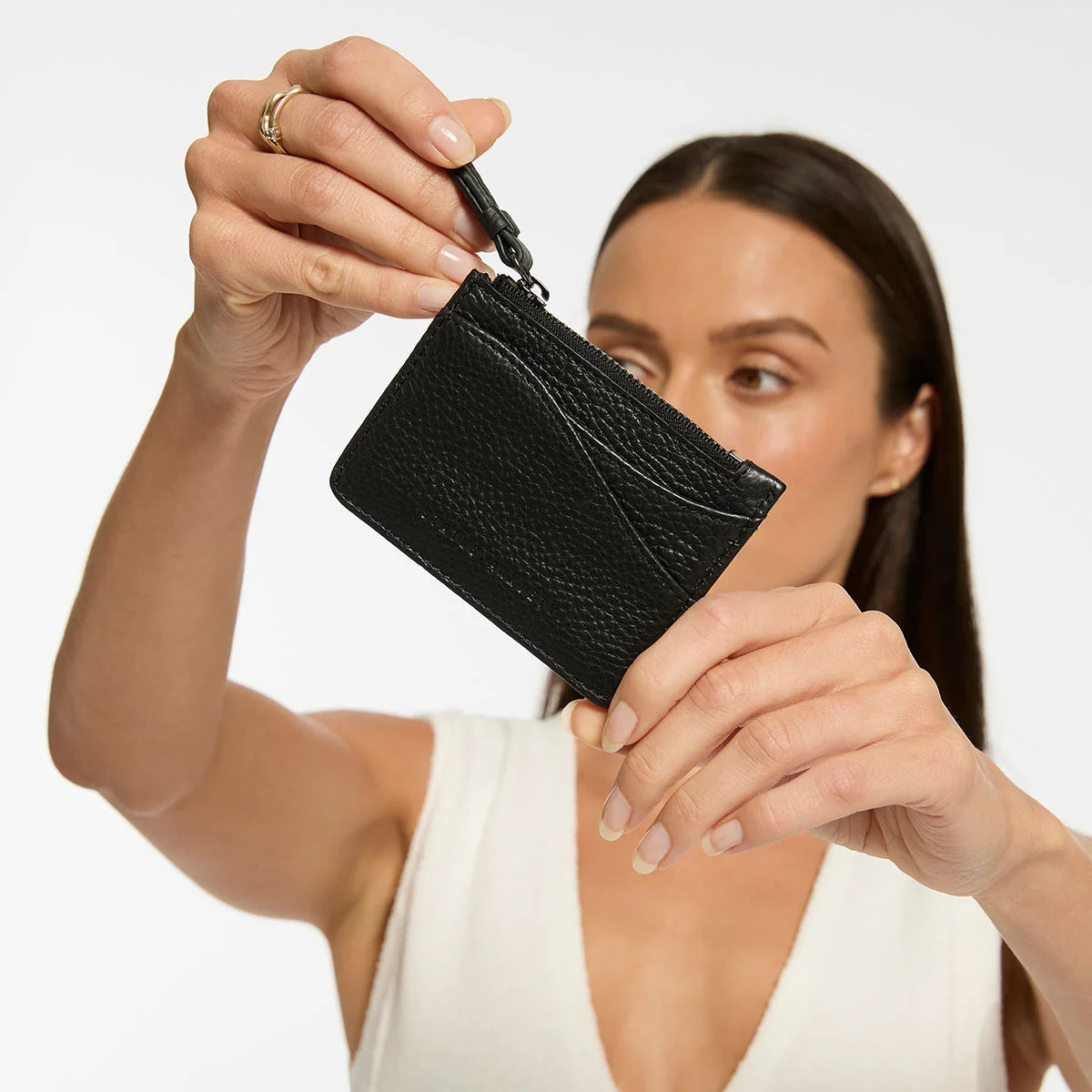Status Anxiety Hearts Still Beating Wallet | Black