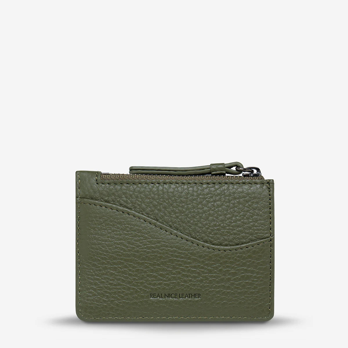 Status Anxiety Hearts Still Beating Wallet | Khaki