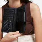 Status Anxiety Ruins Wallet | Black