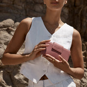 Status Anxiety Ruins Wallet | Dusty Rose