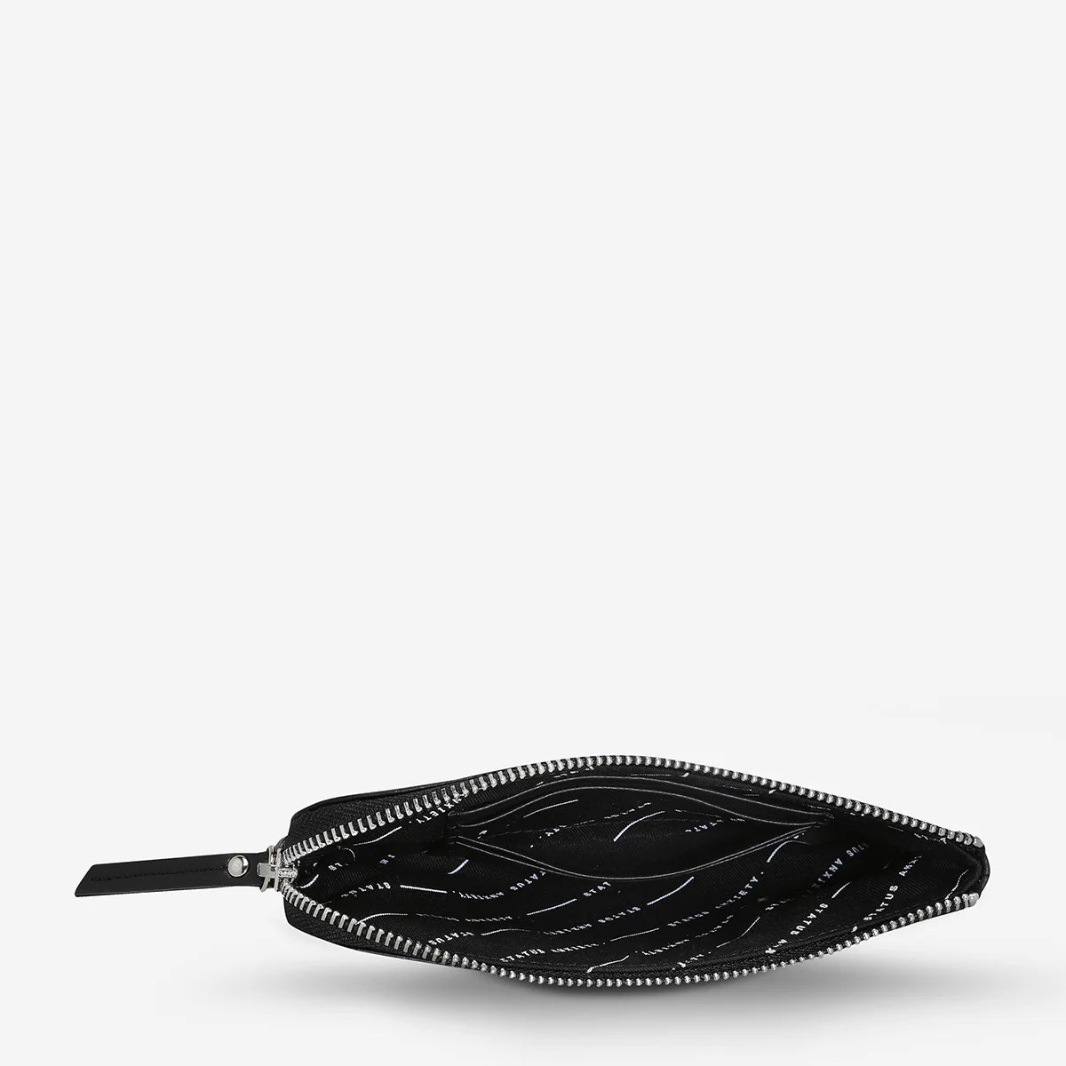 Status Anxiety Smoke And Mirrors Wallet | Black