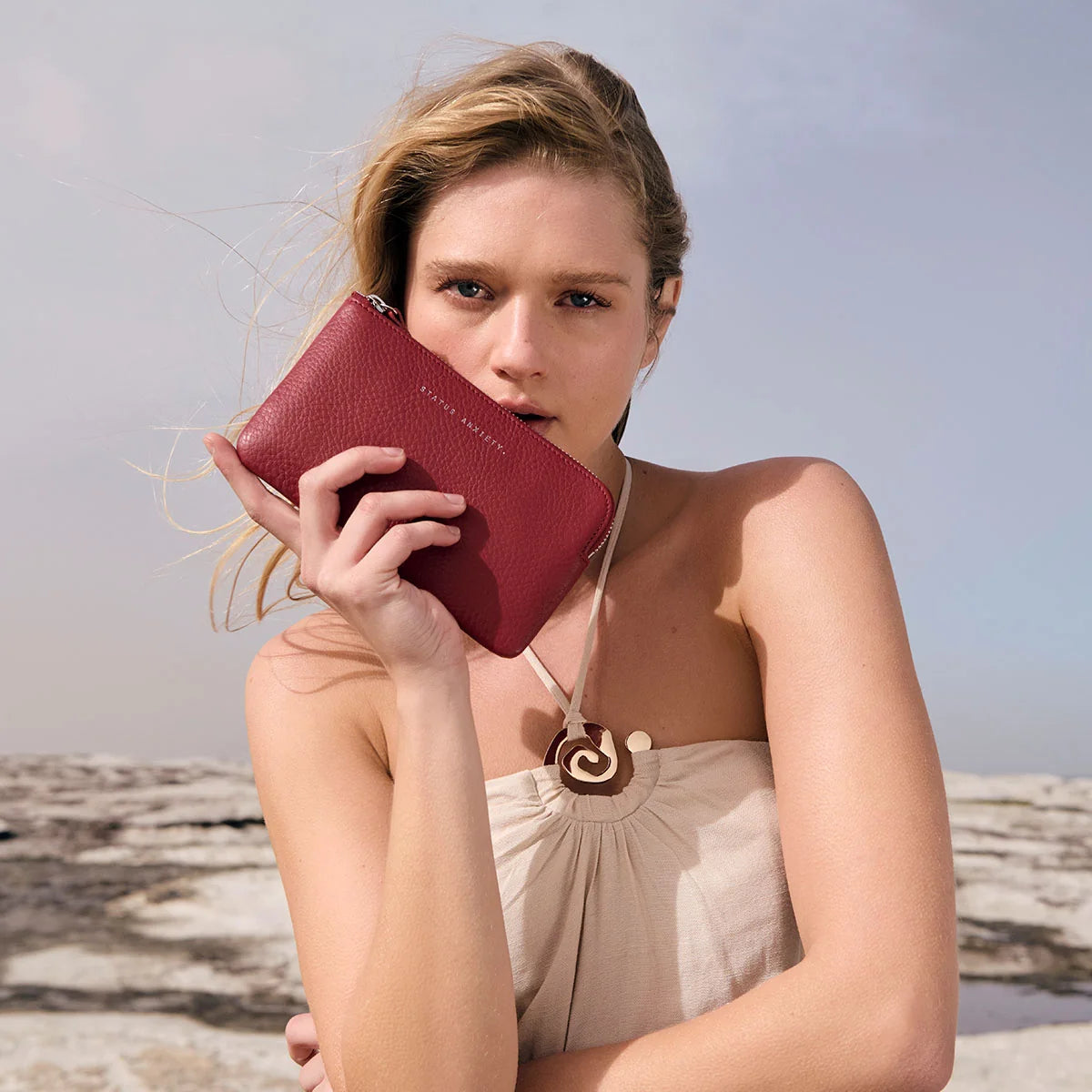 Status Anxiety Smoke And Mirrors Wallet | Rouge