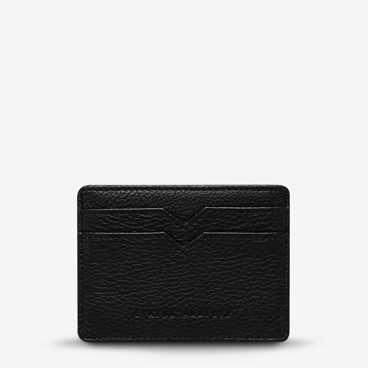 Status Anxiety Together For Now Wallet | Black