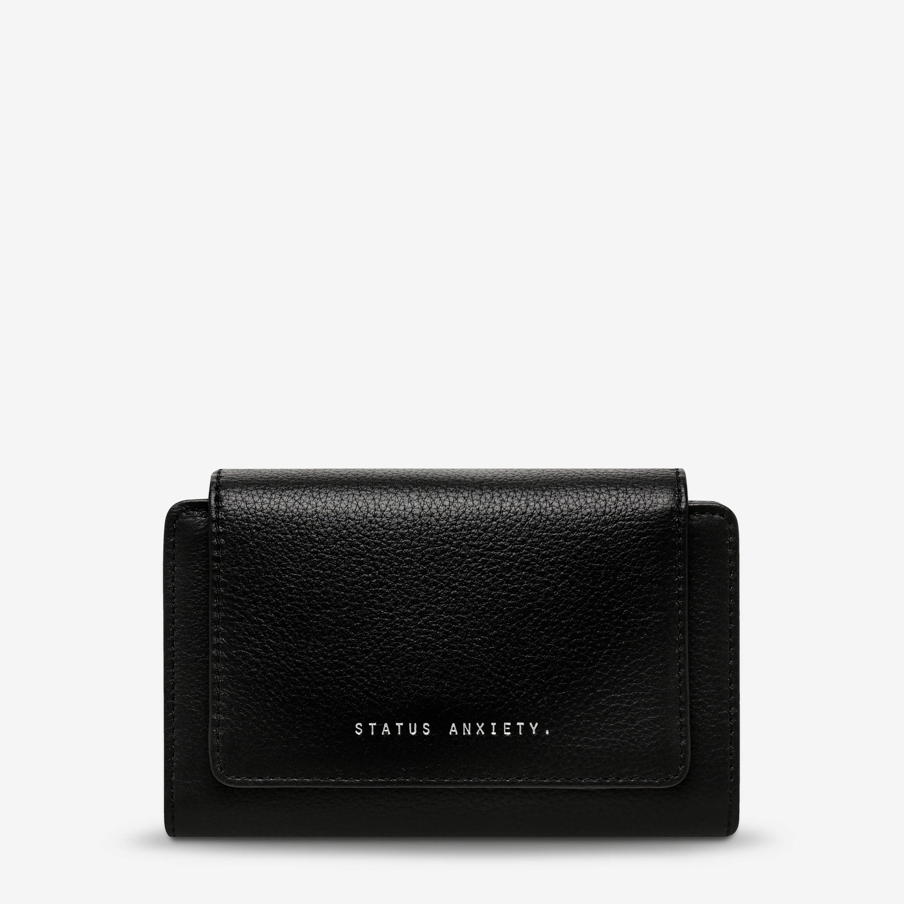 Status Anxiety Visions Wallet | Black
