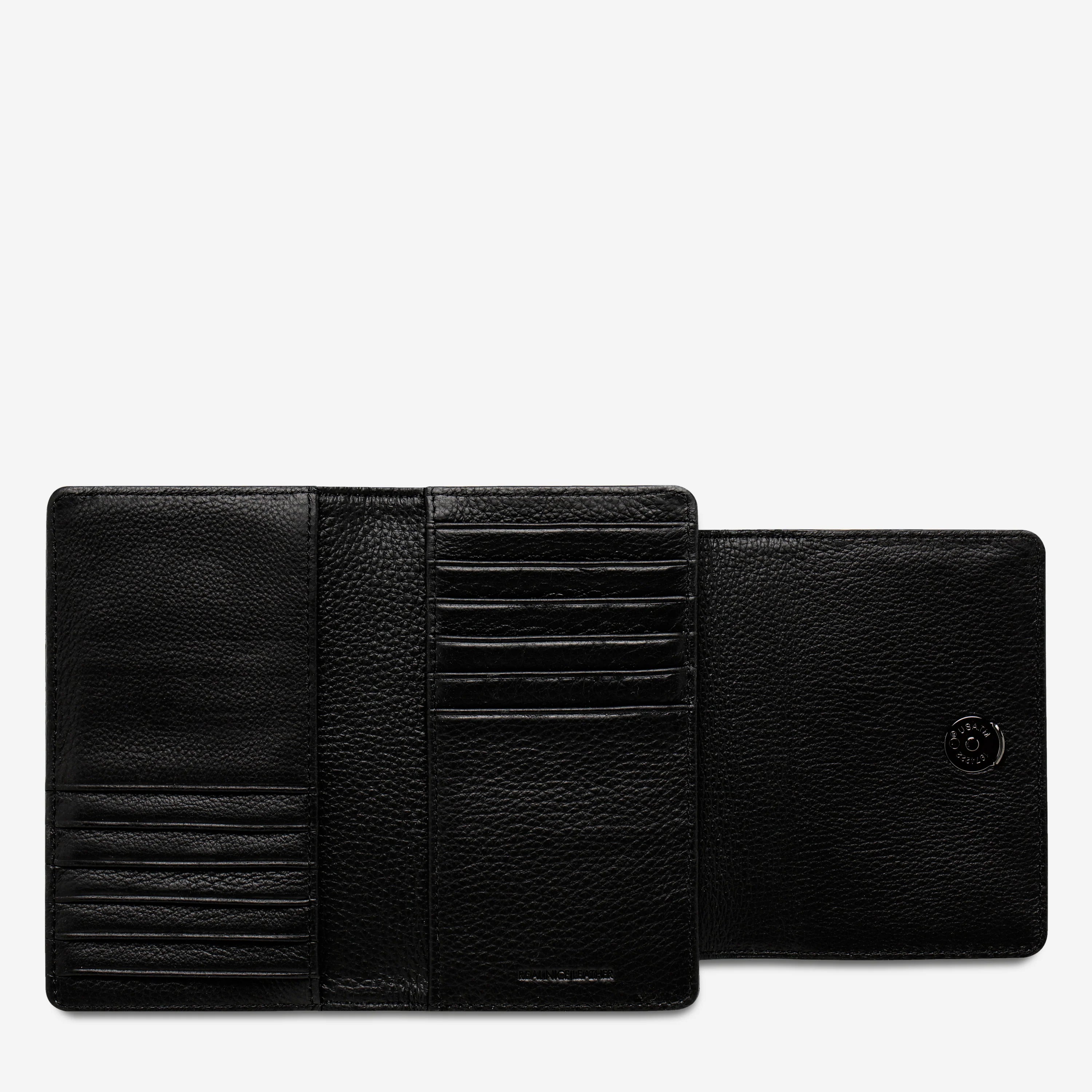 Status Anxiety Visions Wallet | Black
