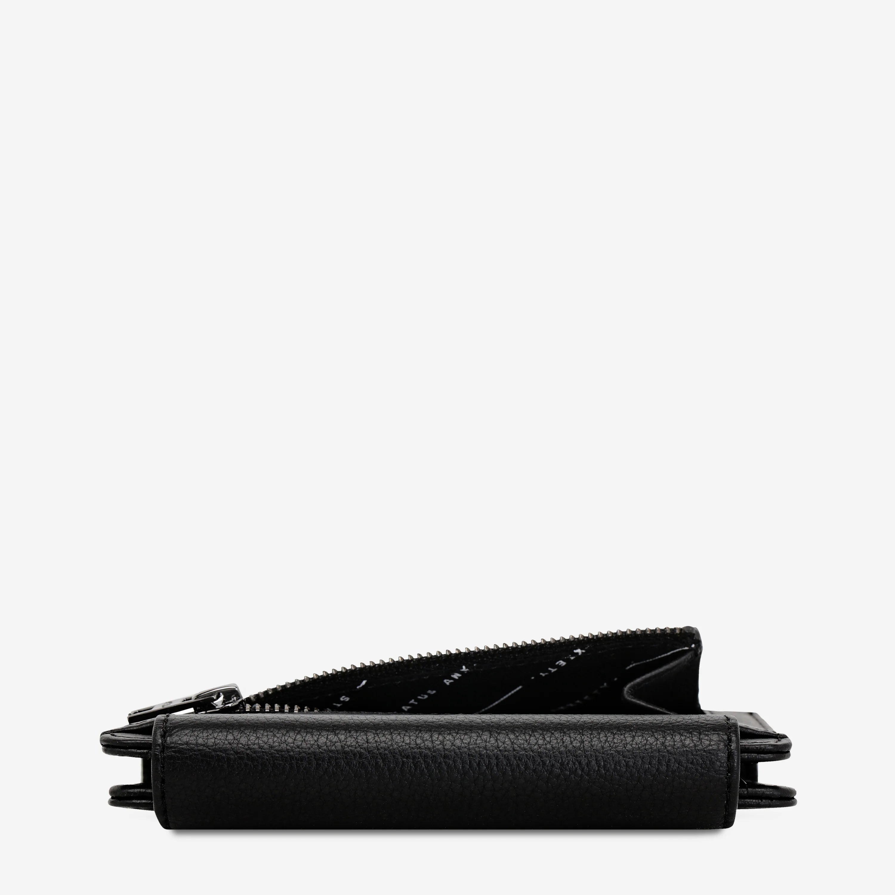 Status Anxiety Visions Wallet | Black