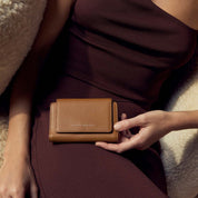 Status Anxiety Vision Wallet | Camel