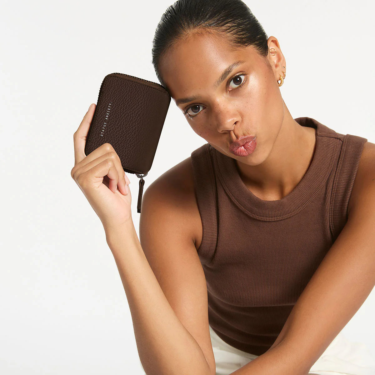 Status Anxiety Wayward Wallet | Cocoa