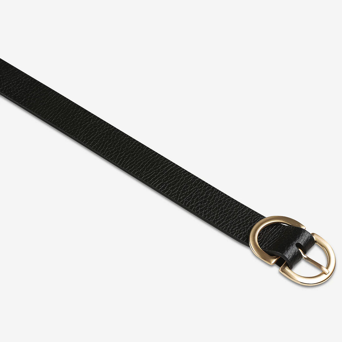 Status Anxiety In Reverse Belt | Black Gold