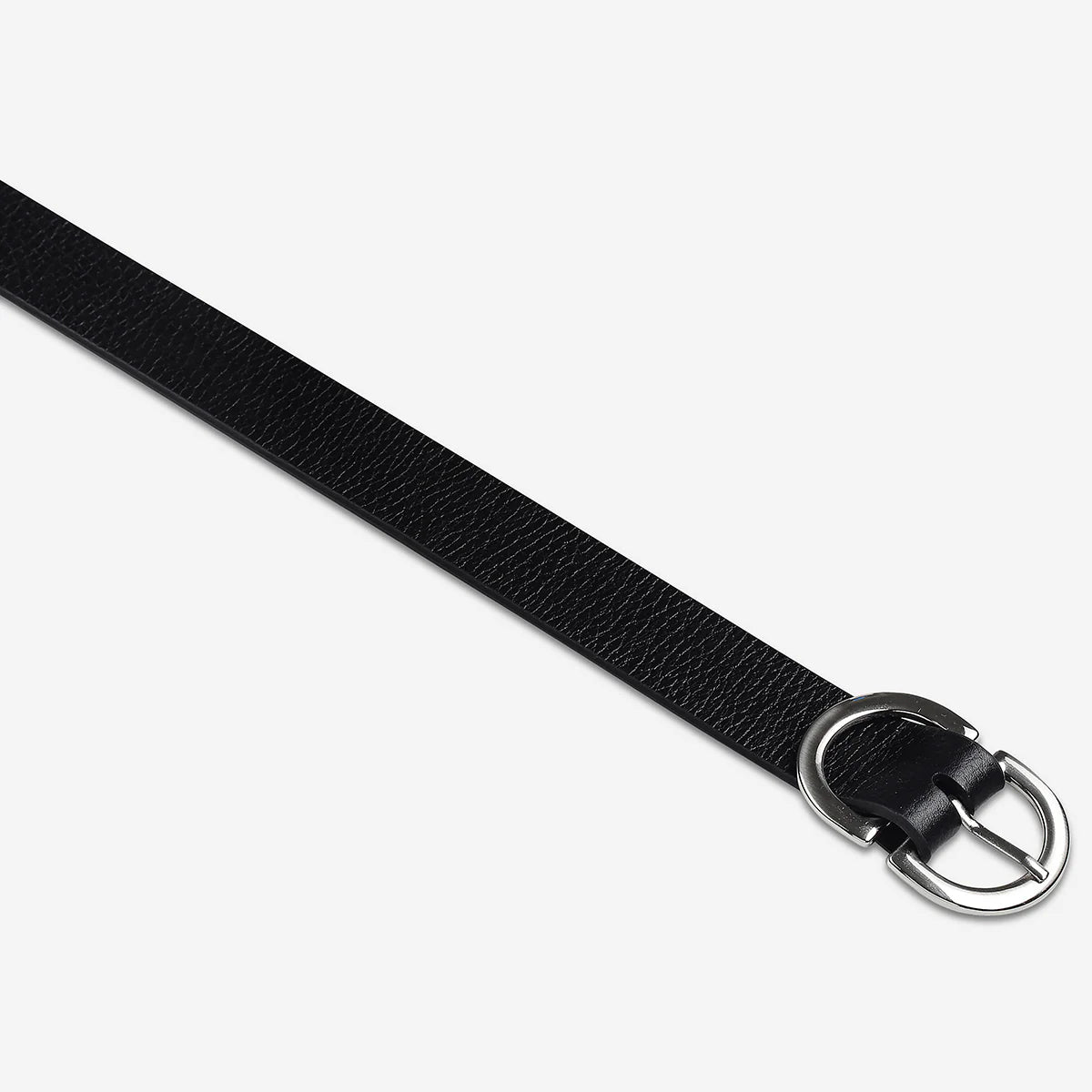 Status Anxiety In Reverse Belt | Black Silver