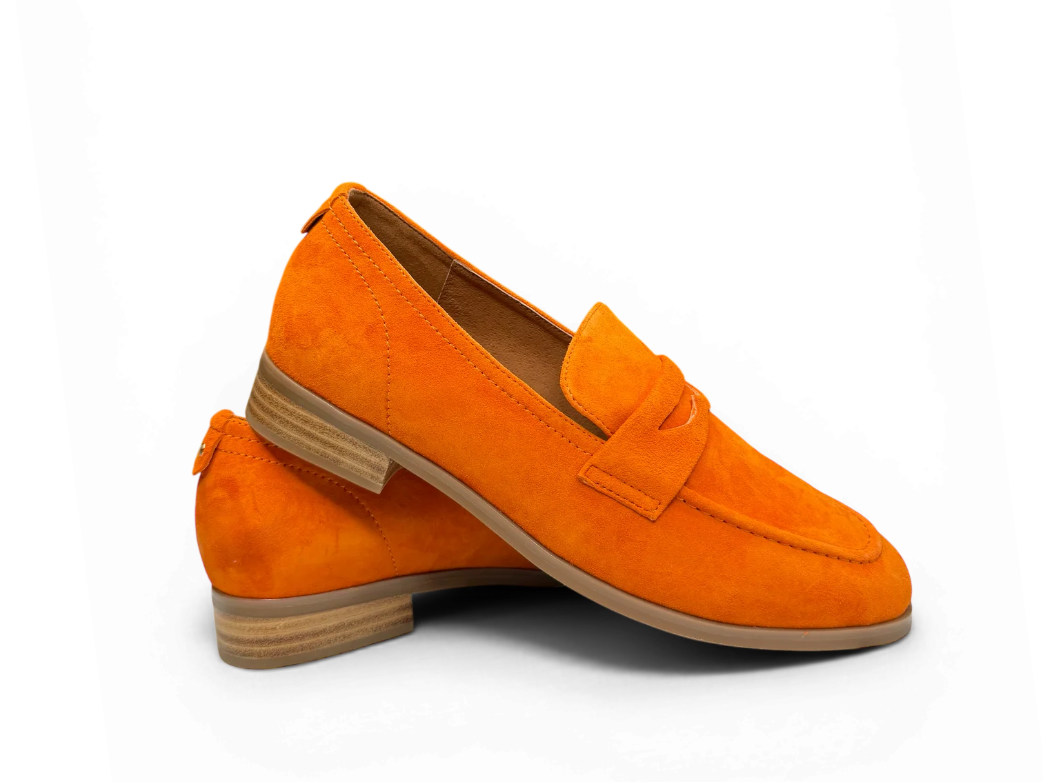 Bella Scarpa Rika Loafer | Orange Suede