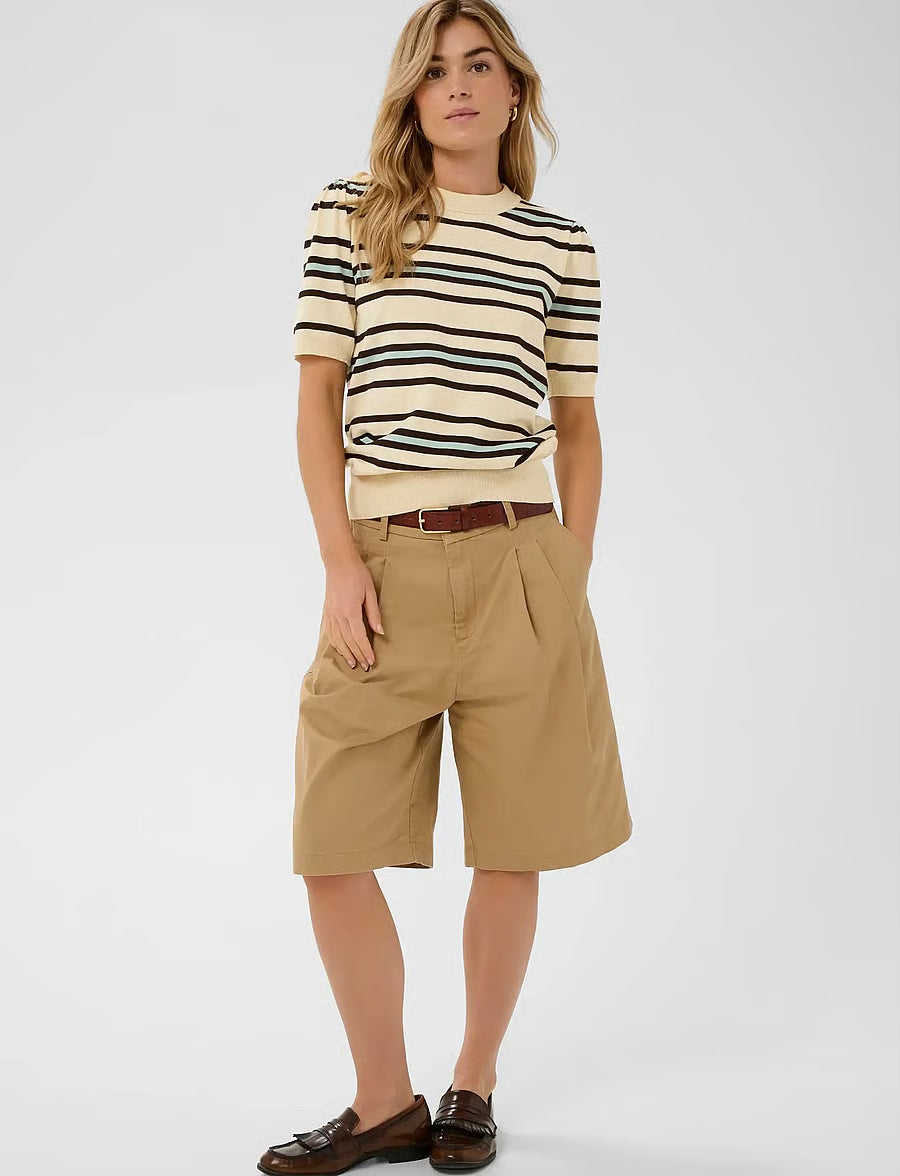 St Tropez Pila Pullover | Brown Rice Ether Multi