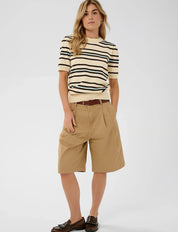 St Tropez Pila Pullover | Brown Rice Ether Multi