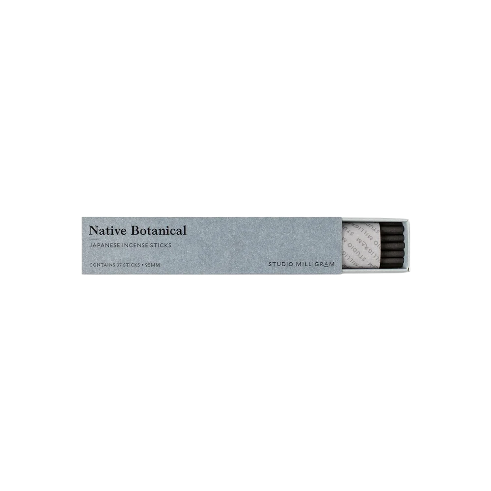 Studio Milligram Japanese Incense Sticks | Native Botanical