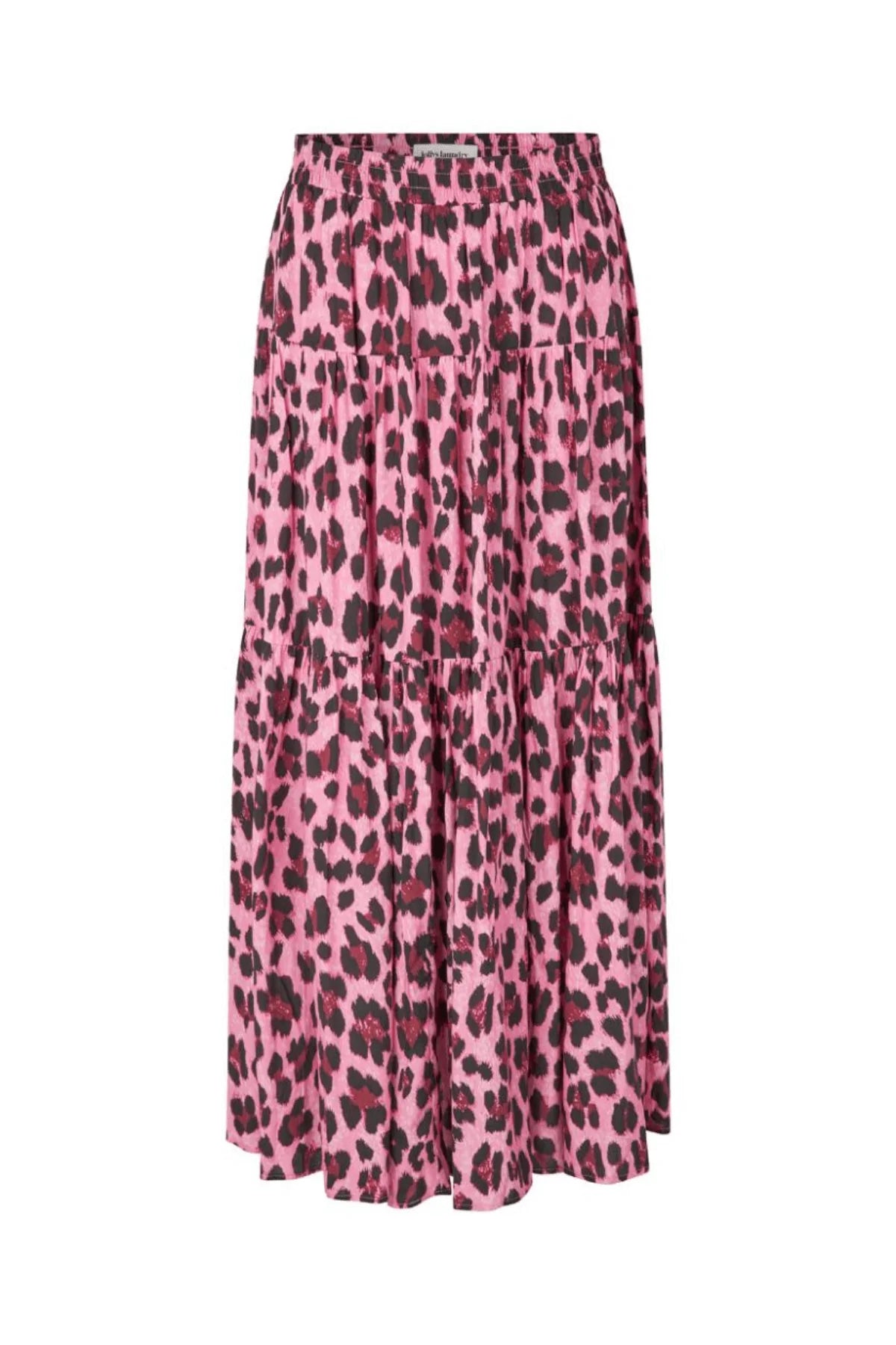 Lollys Laundry Sunset Maxi Skirt | Neon Pink