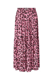 Lollys Laundry Sunset Maxi Skirt | Neon Pink