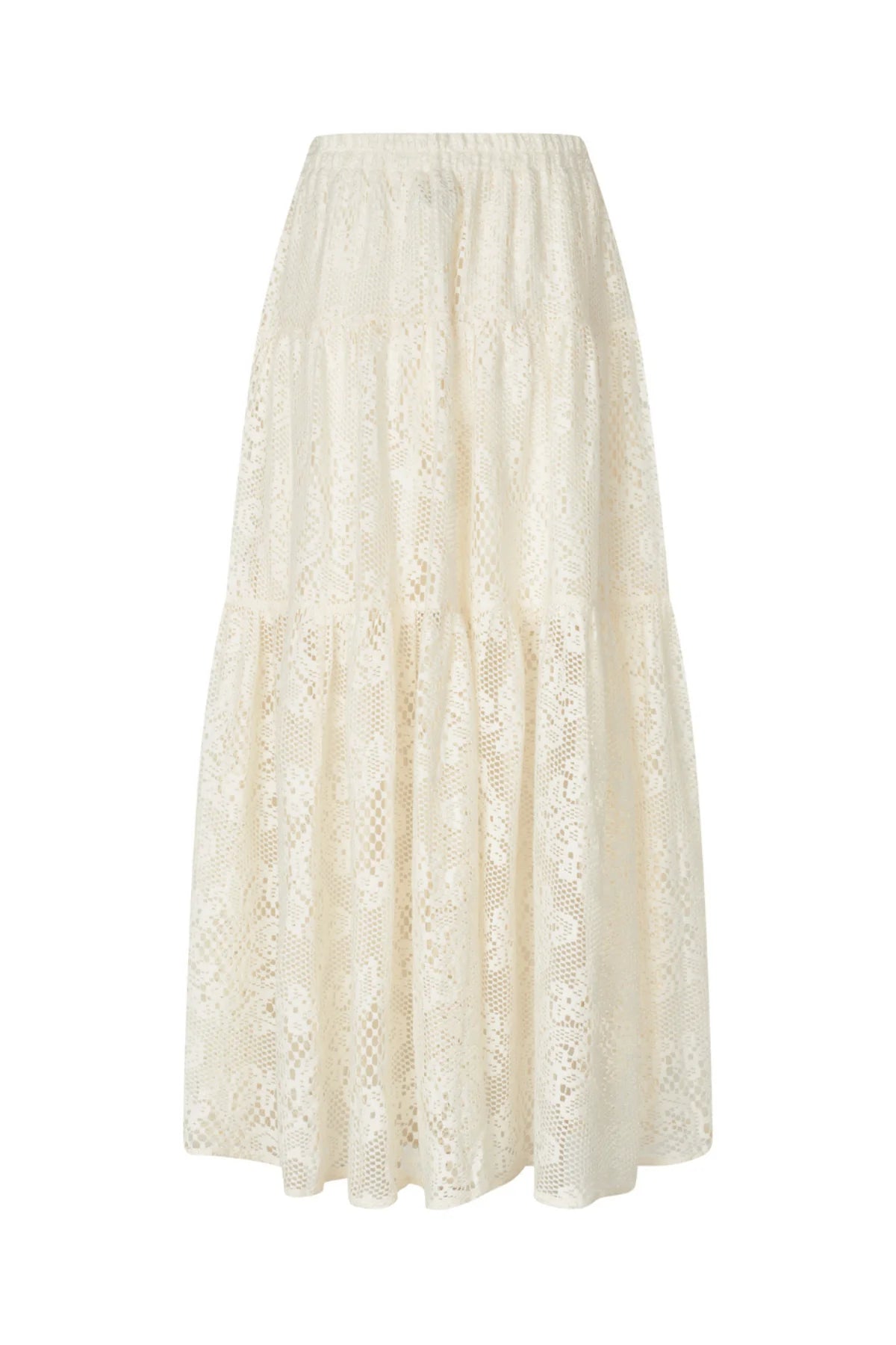 Lollys Laundry Sunset Maxi Skirt | Creme