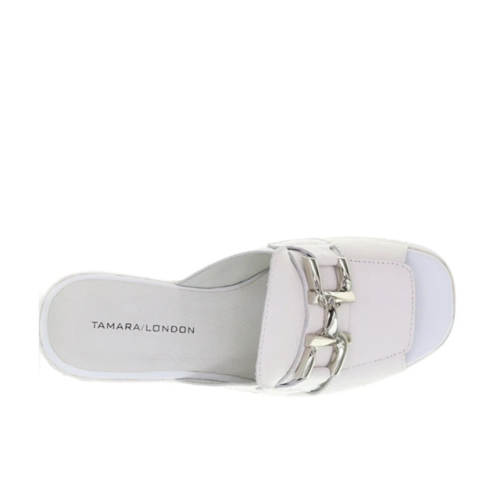 Tamara London Bass Slide | White