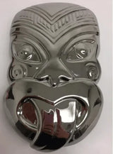 Ceramic Wall Taniwha | Chrome