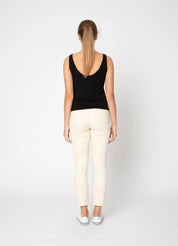 Two by Two Tank Black