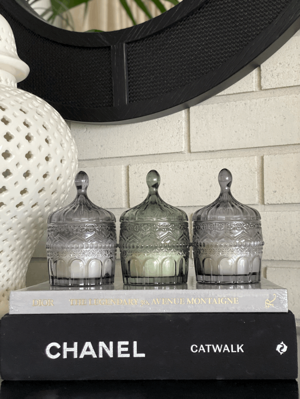Sachii Lilah Candle | Gunmetal