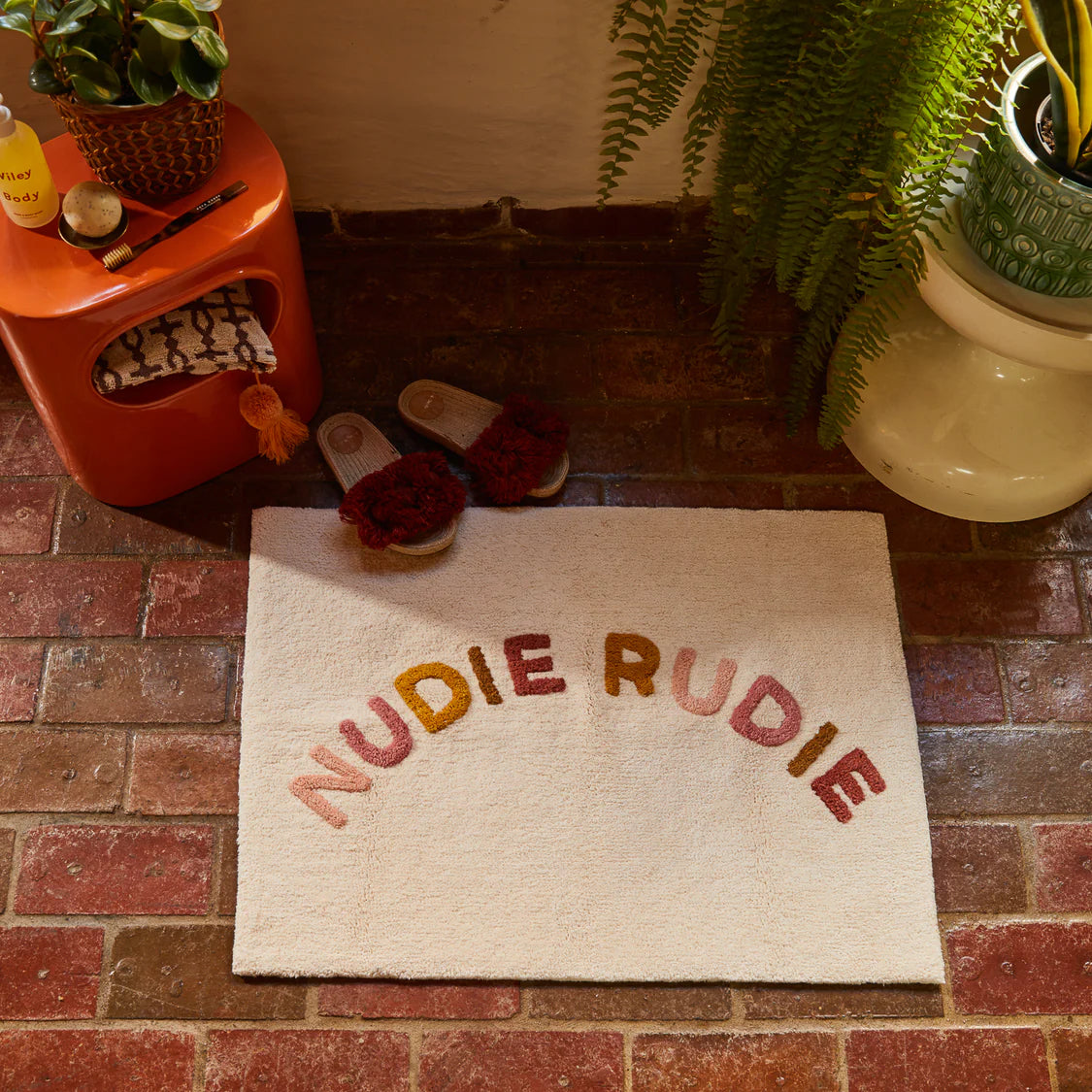 Sage X Clare Tula Nudie Bath Mat | Terra