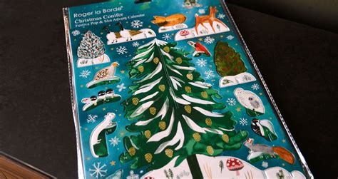 Petite Pop & Slot Advent Calender | Christmas Conifer