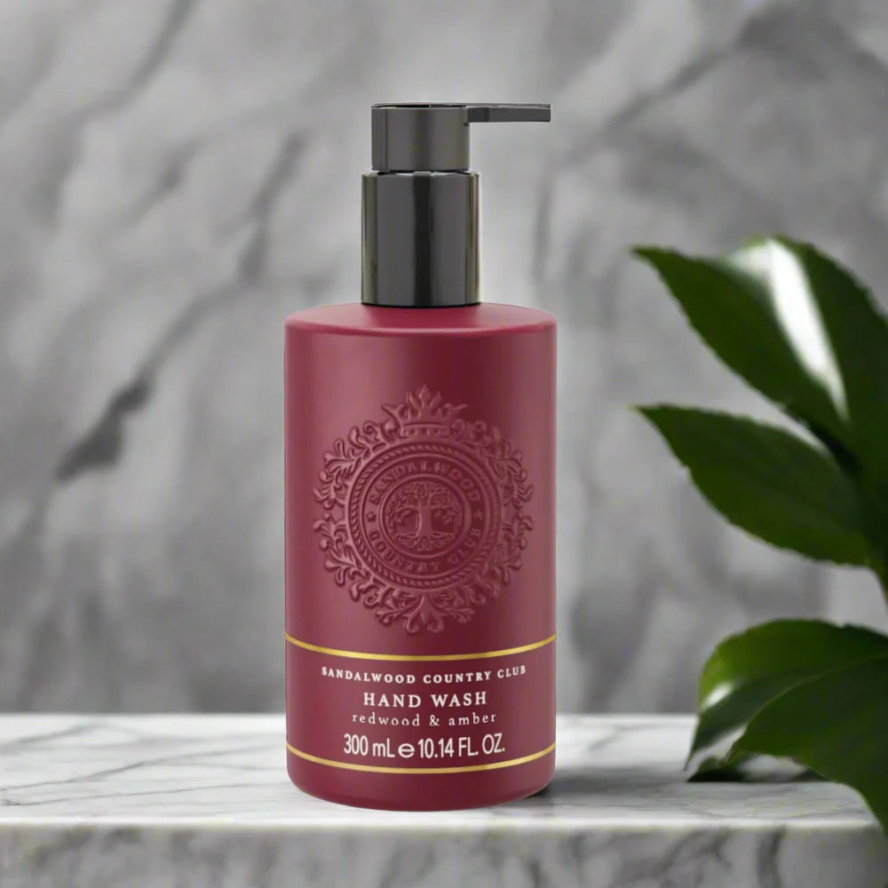 Sandalwood Country Club Hand Wash 300ml | Redwood and Amber