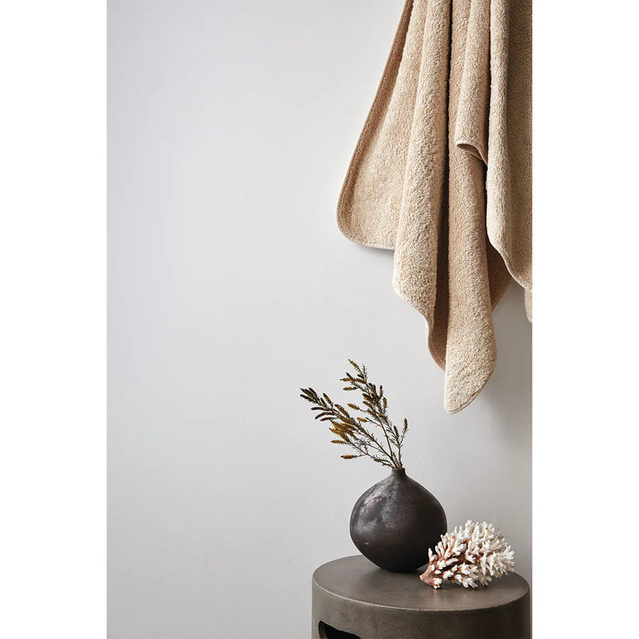 George St Linen Super Pile Cotton Towel | Sand