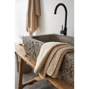 George St Linen Super Pile Cotton Towel | Sand
