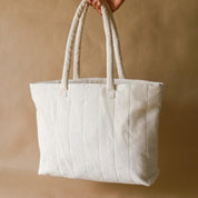 Akiiko Soft Waffle Carry-All Tote | Natural