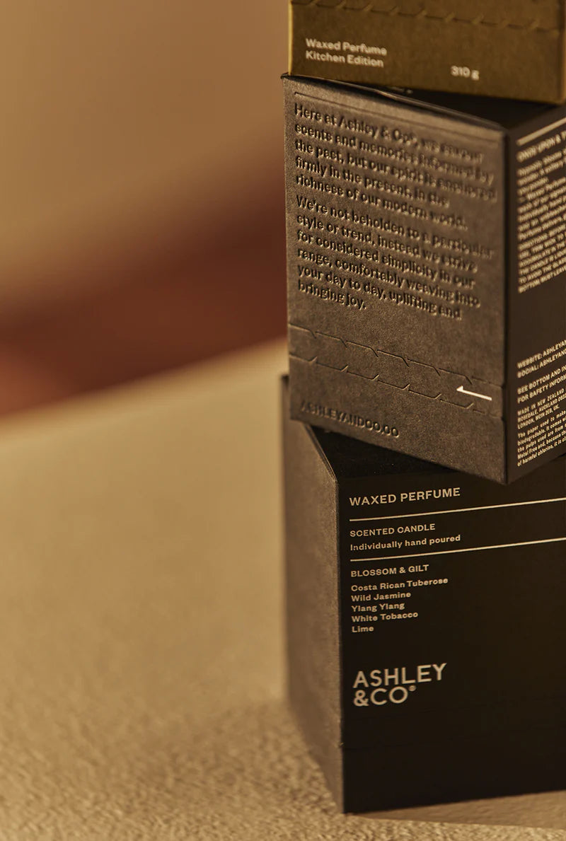 Ashley & Co Waxed Perfume | Tui & Kahili Candle
