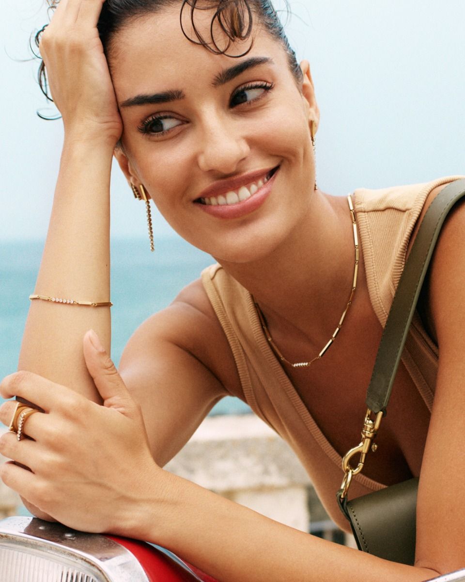 Edblad Twiggy Necklace Multi | Gold