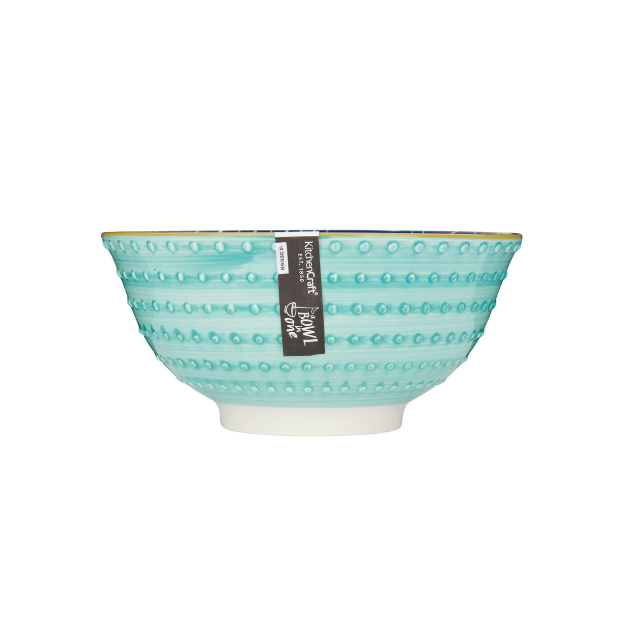 Mikasa Do it All Bowl | 15.7cm Chevron Spotty