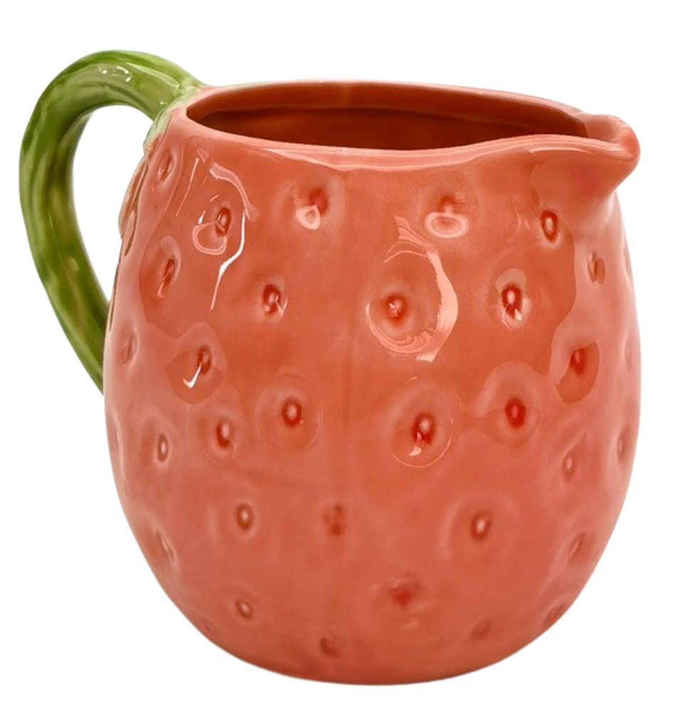 Strawberry Jug | Pink 15cm