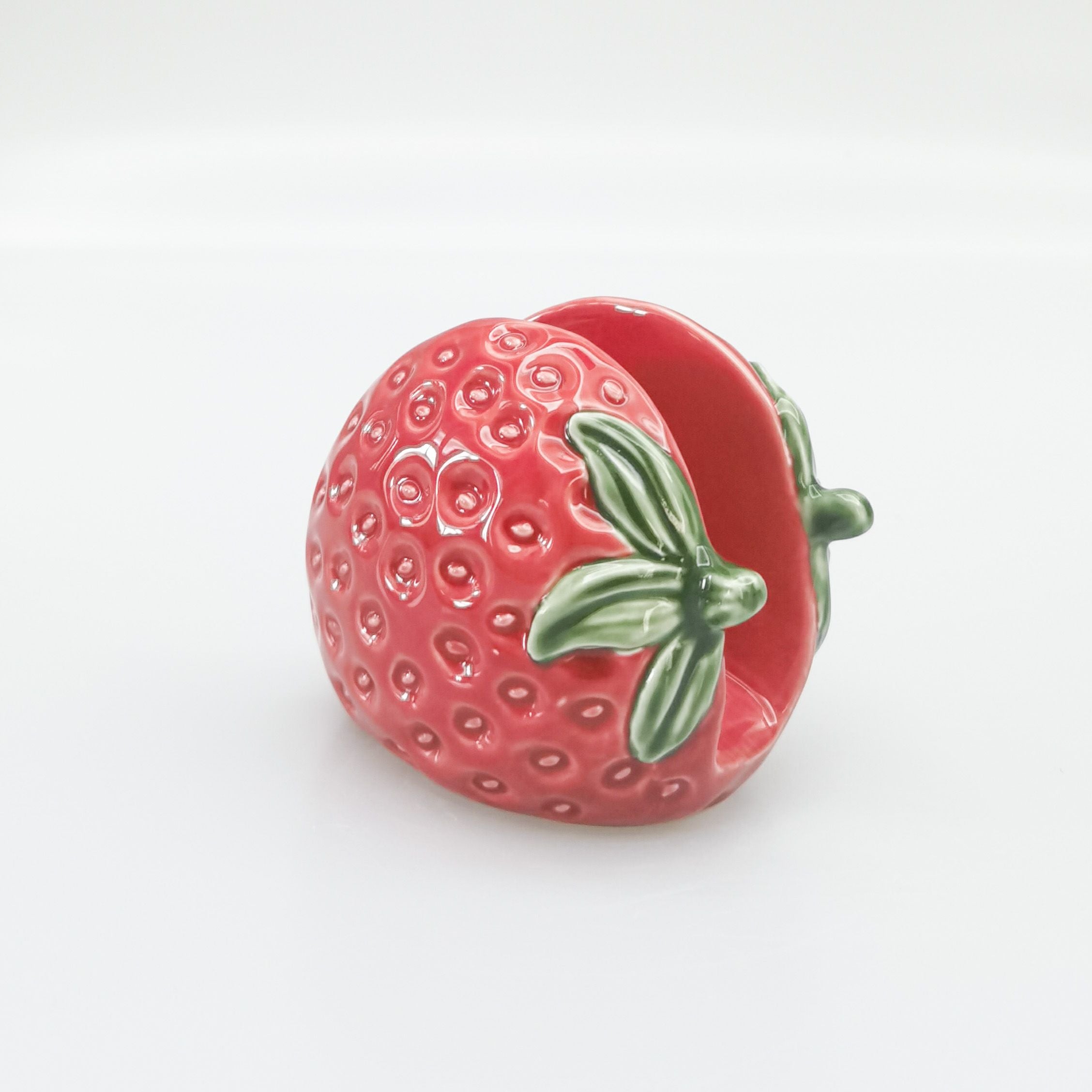 Strawberry Napkin holder | Red 10cm
