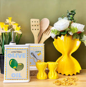 Olive Oil Cucina Oil Decanter | White 17cm