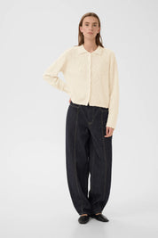 Karen By Simonsen Unice Cardigan | Cream White