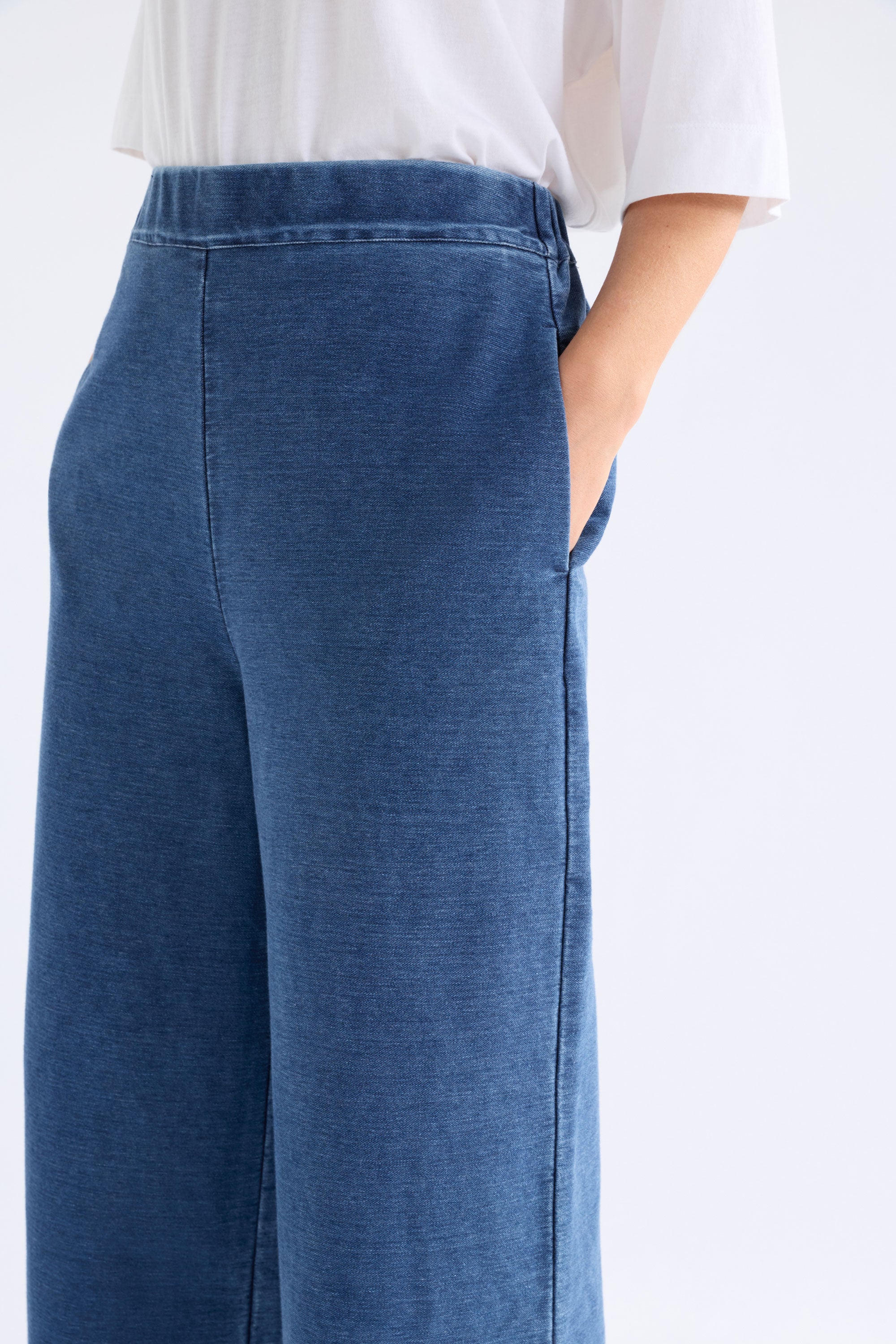 Elk Enfeld Pant | Mid Blue Wash