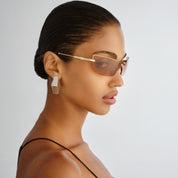 Le Specs Velvetine Sunglasses | Gold