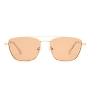 Le Specs Diametric Sunglasses | Bright Gold