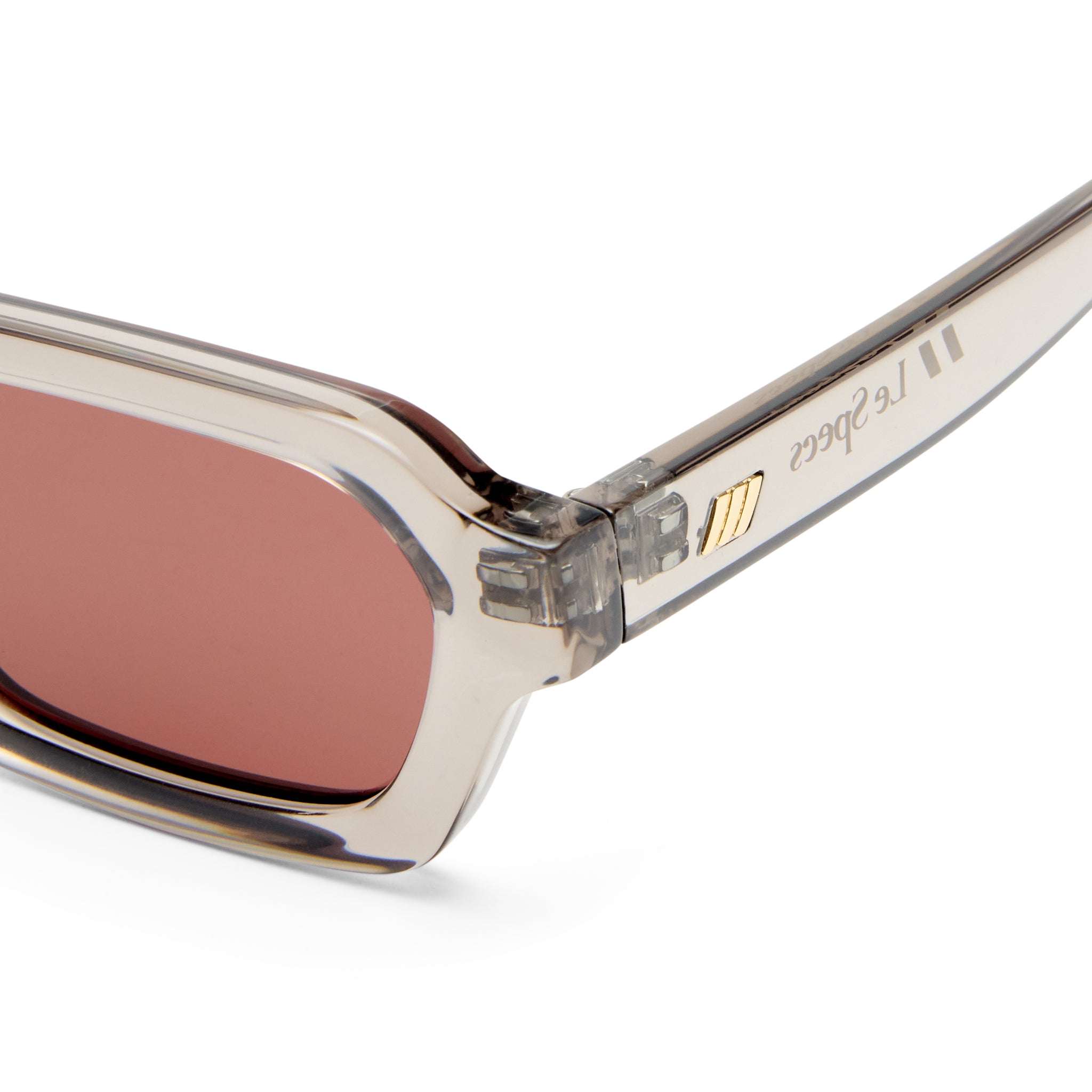 Le Specs Tension Sunglasses | Warm Grey