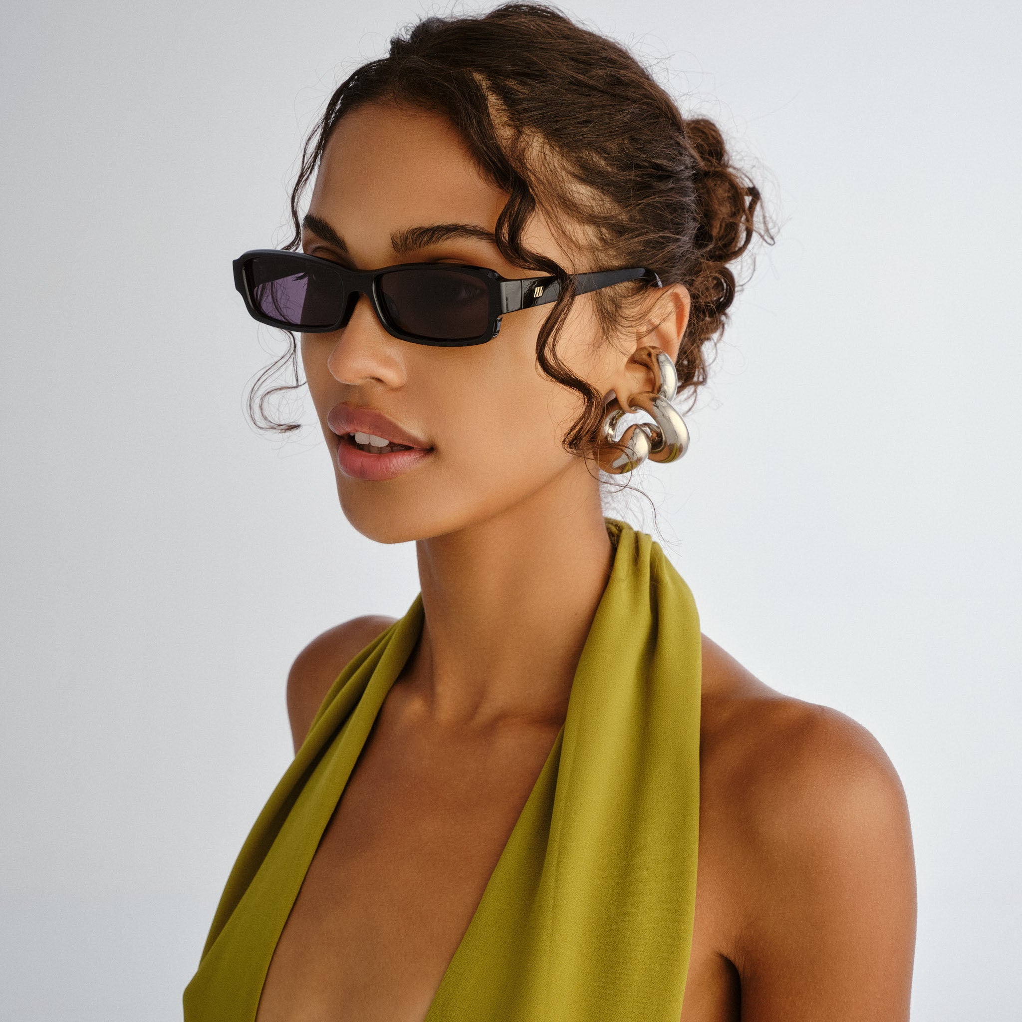 Le Specs Dial Tone Sunglasses | Black