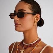 Le Specs Pilferer Sunglasses | Cocoa