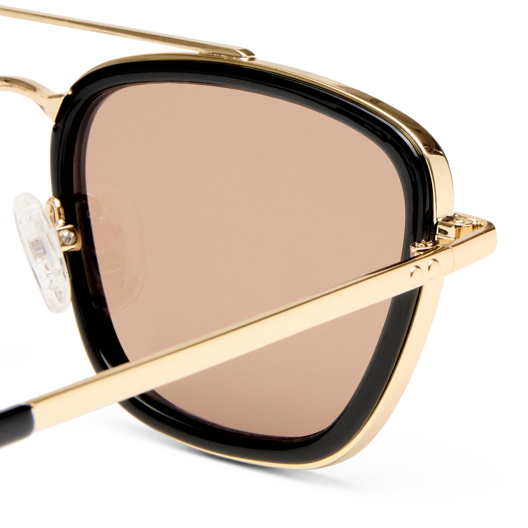Le Specs Diametric Sunglasses | Gold Black