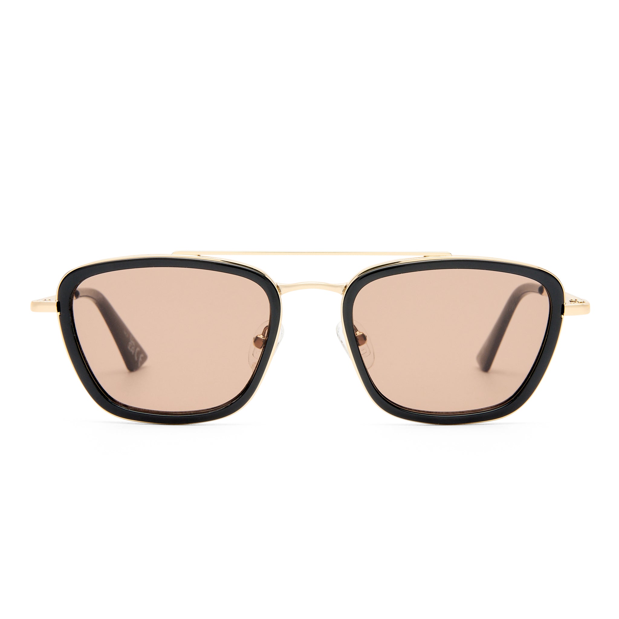 Le Specs Diametric Sunglasses | Gold Black