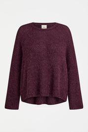 Elk Agna Sweater | Merlot