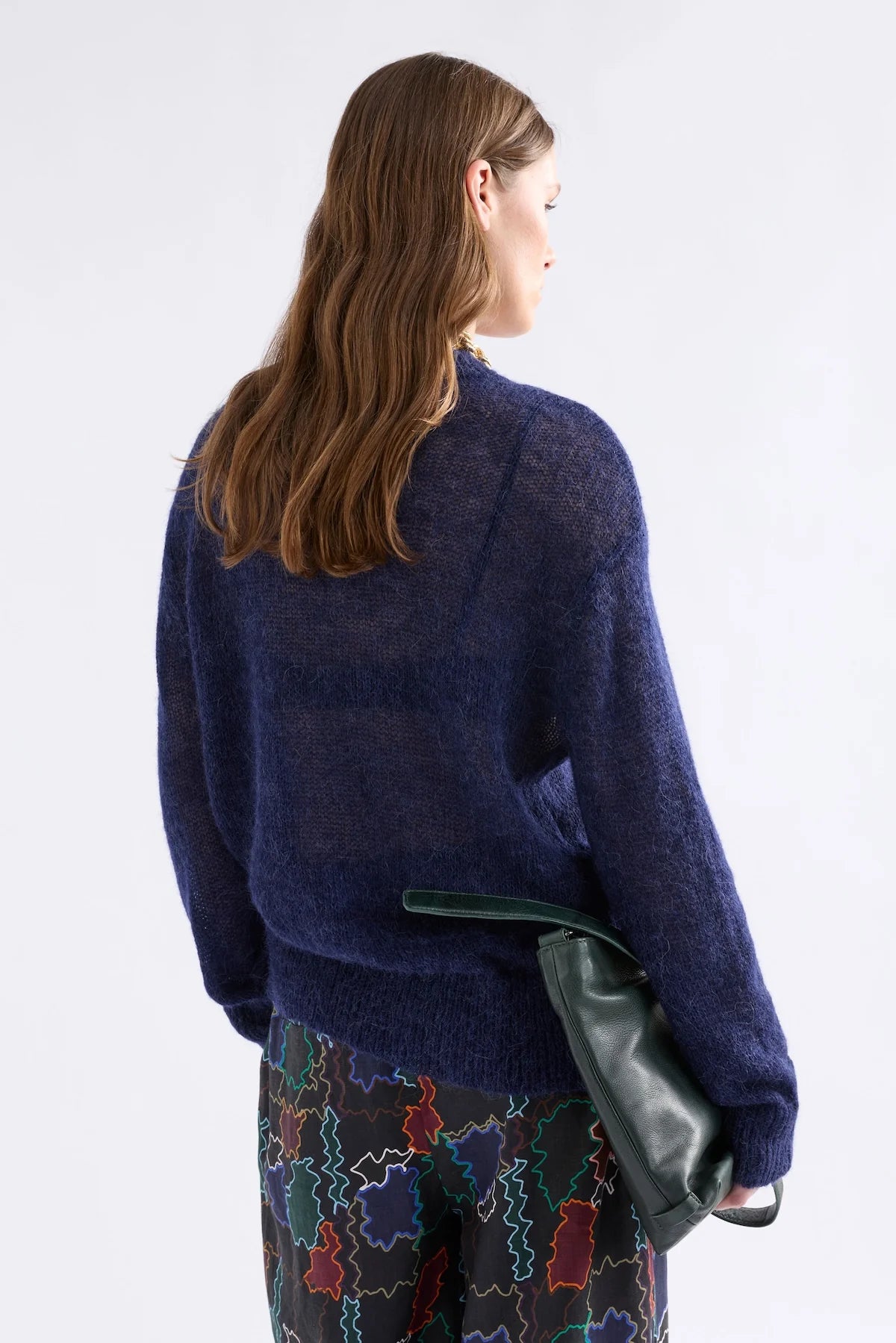 Elk Fjer Sweater | Bright Navy