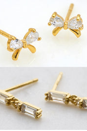 Zafino Riley Tammy Stud Set | Gold