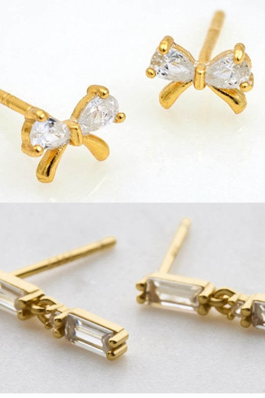 Zafino Riley Tammy Stud Set | Gold